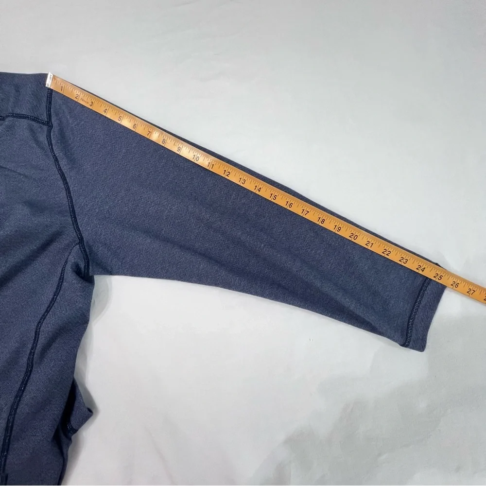 Tommy Bahama Switch It Up Reversible Quarter Zip Pullover XL Blue & White